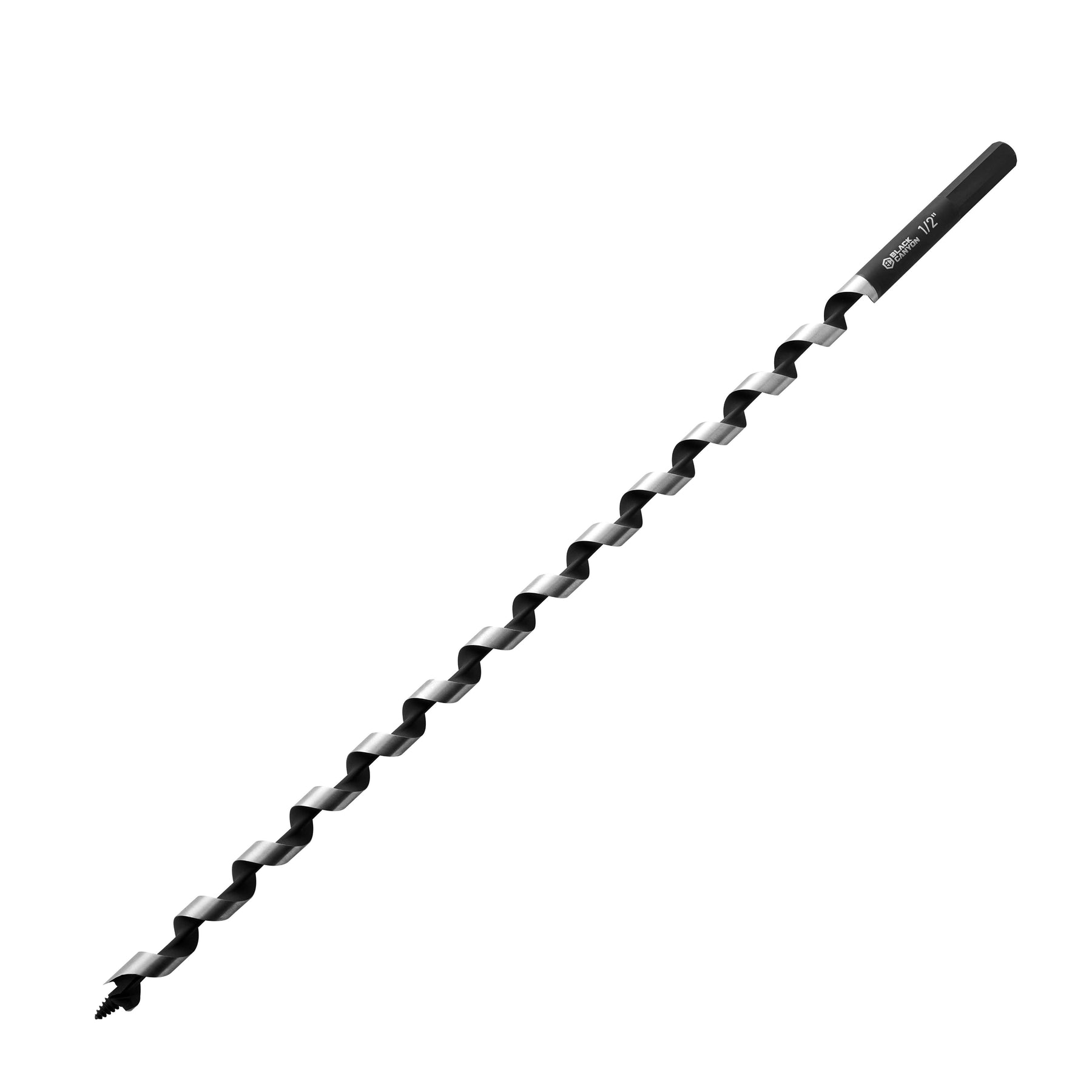 1/2 in x 17 in Auger Bits, 3/8 in Hex Shank, 1-Pack