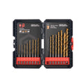 15-Piece HSS Twist Drill Bit Set