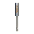 Magnetic Bit Holder, 1/4 in Shank, 3 in Overall Length, 1 pc