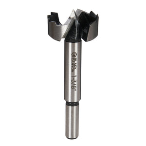 1-3/8" Forstner Bit, 3/8" Straight Shank, 1 pc