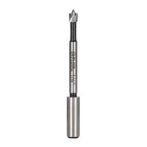 1/4" Forstner Bit, 3/8" Straight Shank, 1 pc