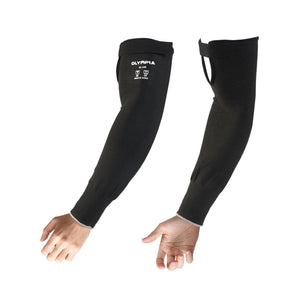 Cut-Resistant Sleeves w/o Thumbhole, Cut Level A4, 1 Pair