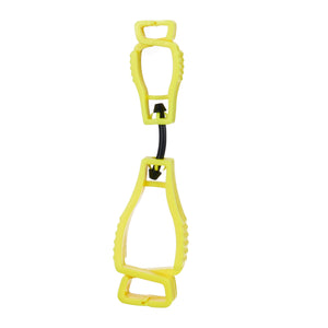 Glove Holder Clip, Yellow, 25 pcs