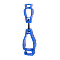 Glove Holder Clip, Blue, 25 pcs
