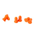 Disposable Earplugs, Soft Foam, Bell Shape, Cordless, 200 pairs