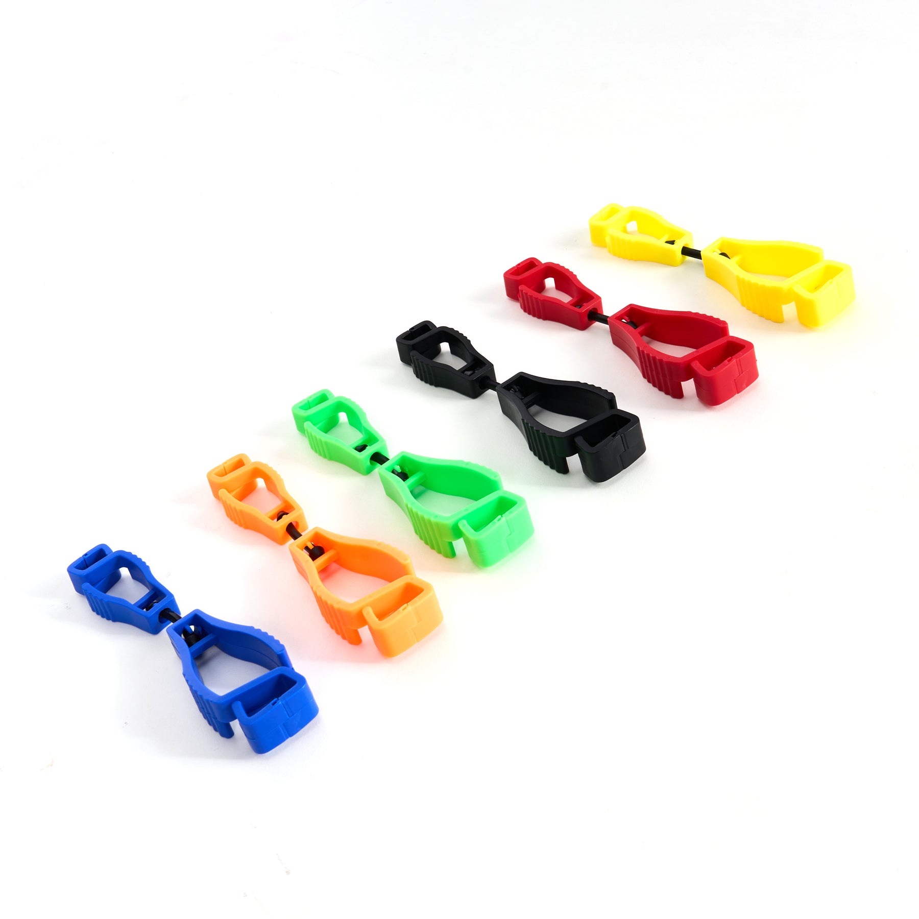 Glove Holder Clip, Blue, 25 pcs