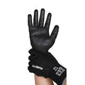 Cut-Resistant Gloves, L/9, Sandy, Black, Cut Level A4, 12 Pairs