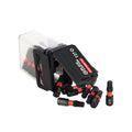Impact Screwdriver Bits, Torx T27, 1/4" Shank, 1" Length, 25 pcs