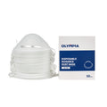 Disposable Nuisance Dust Mask, Single Use, White, 50 count