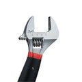 Adjustable Wrench w/ Comfort Grip, 6" Length, 15/16" Jaw Capacity