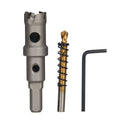 3/4" Carbide Hole Saw, 3/8" 3-Flat Shank, 1 pc