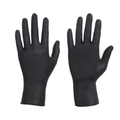 Disposable Nitrile Gloves, 6 mil, Diamond, Black, XXL/11, 100 count