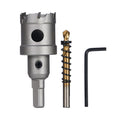 1-7/32" Carbide Hole Saw, 3/8" 3-Flat Shank, 1 pc