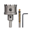 1-3/4" Carbide Hole Saw, 3/8" 3-Flat Shank, 1 pc