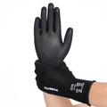 Polyurethane Dipped Gloves, 13ga, Anti-Slip, XL/10, Black, 12 pairs