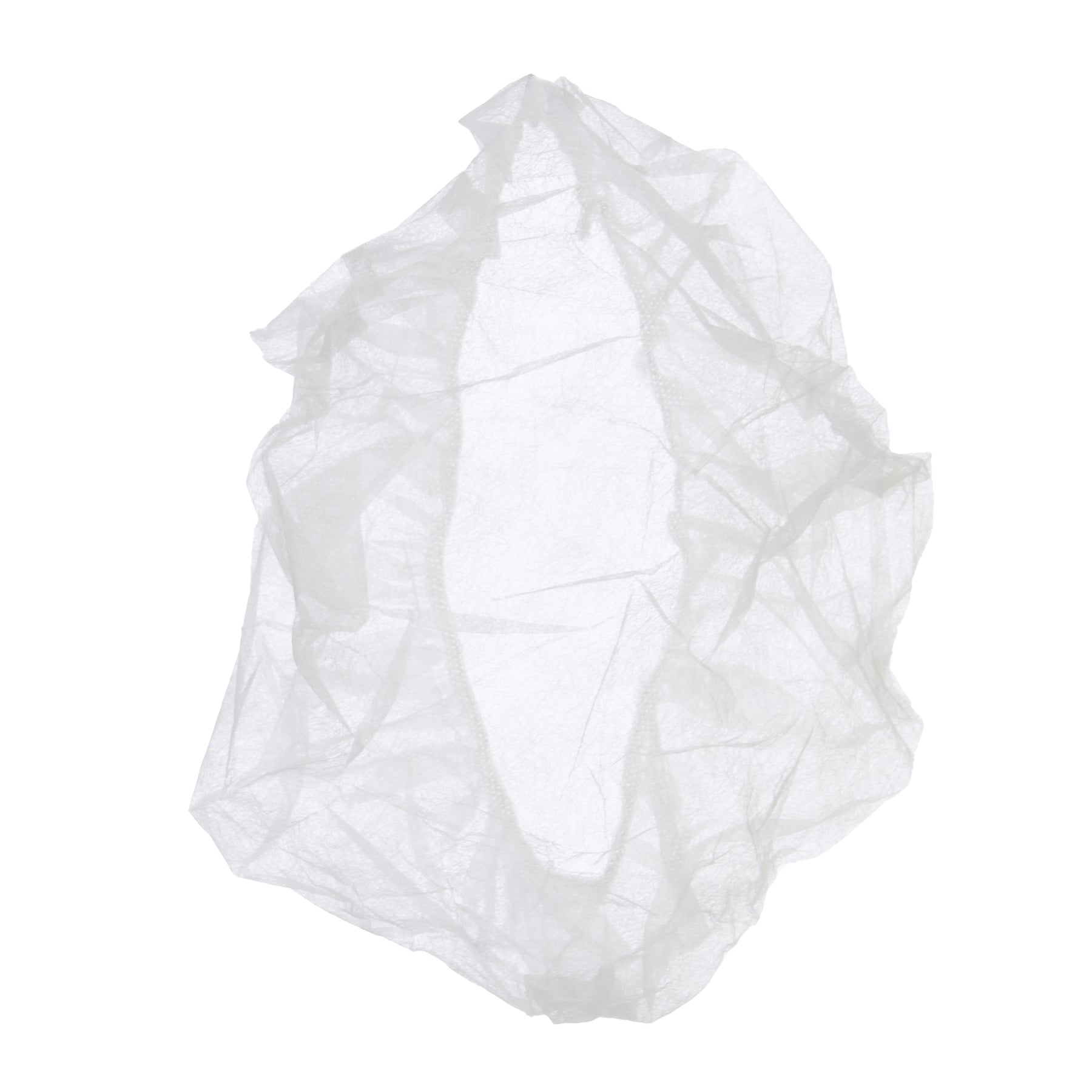 Disposable Bouffant Cap, White, 100 count