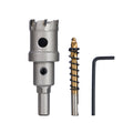 1" Carbide Hole Saw, 3/8" 3-Flat Shank, 1 pc