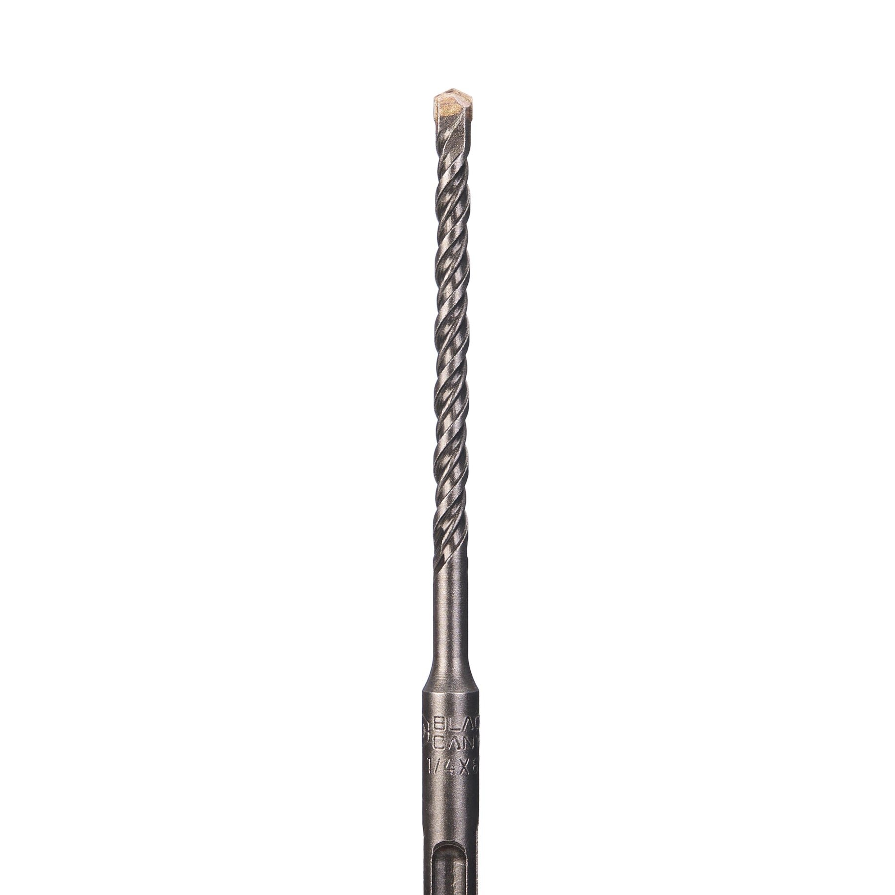 Rotary Hammer Drill Bit, Concrete, 1/4 in x 6 in SDS-Plus, 1 pc