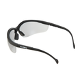 Safety Glasses, Anti-Scratch/Anti-Fog, Half-Frame, Black, 1 Pair