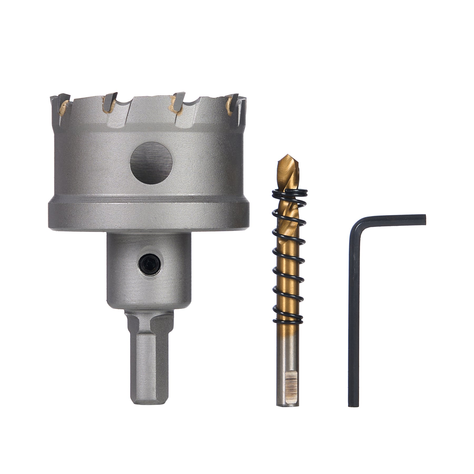 2" Carbide Hole Saw, 3/8" 3-Flat Shank, 1 pc