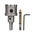 1-1/2" Carbide Hole Saw, 3/8" 3-Flat Shank, 1 pc