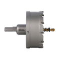 3" Carbide Hole Saw, 3/8" 3-Flat Shank, 1 pc