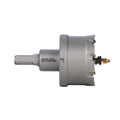 2" Carbide Hole Saw, 3/8" 3-Flat Shank, 1 pc