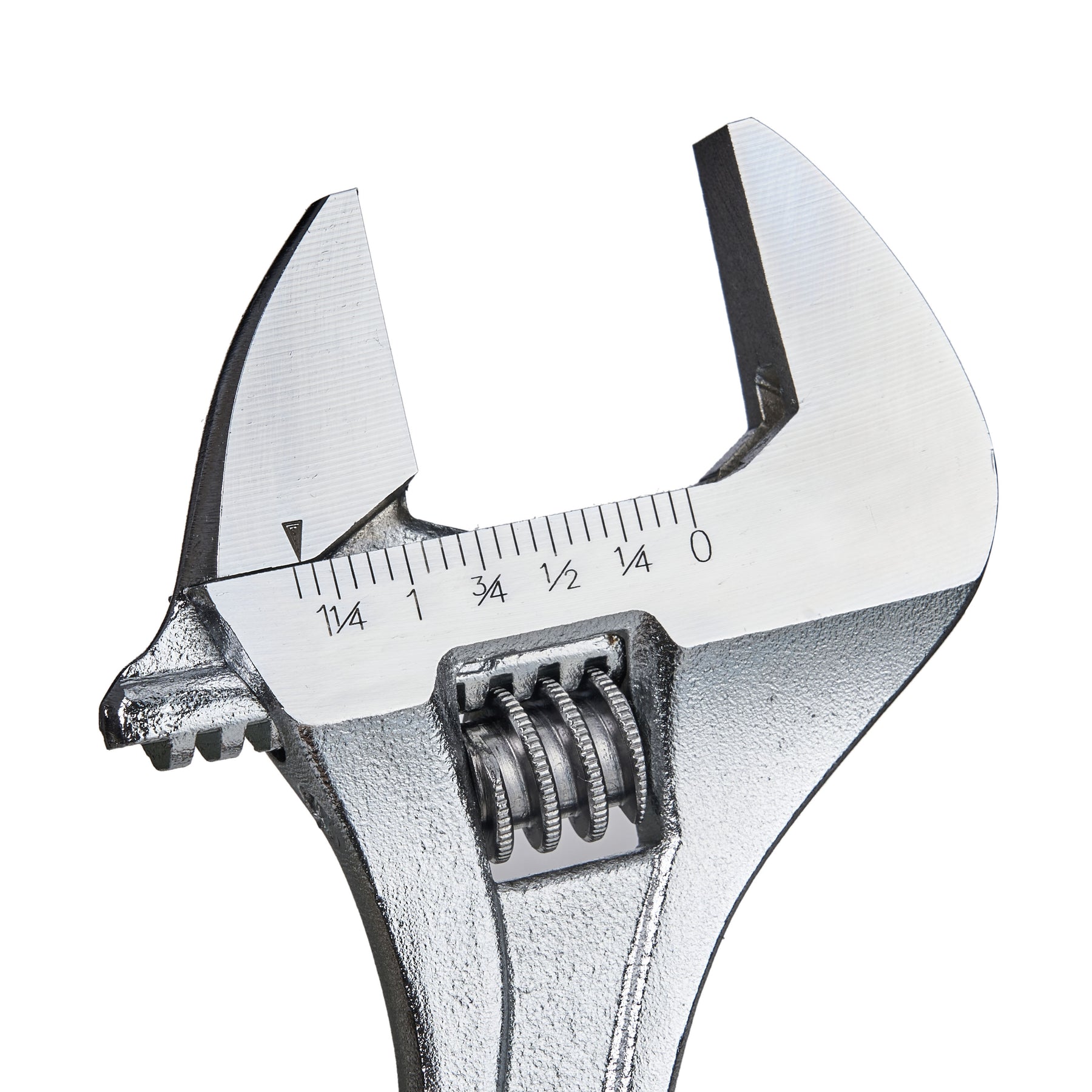 Adjustable Wrench, 10" Length, 1-3/8" Jaw Capacity
