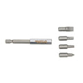 Magnetic Bit Holder, 1/4 in Shank, 3 in Overall Length, 1 pc