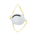 N95 Respirator without Exhalation Valve, Disposable, White, 20 count