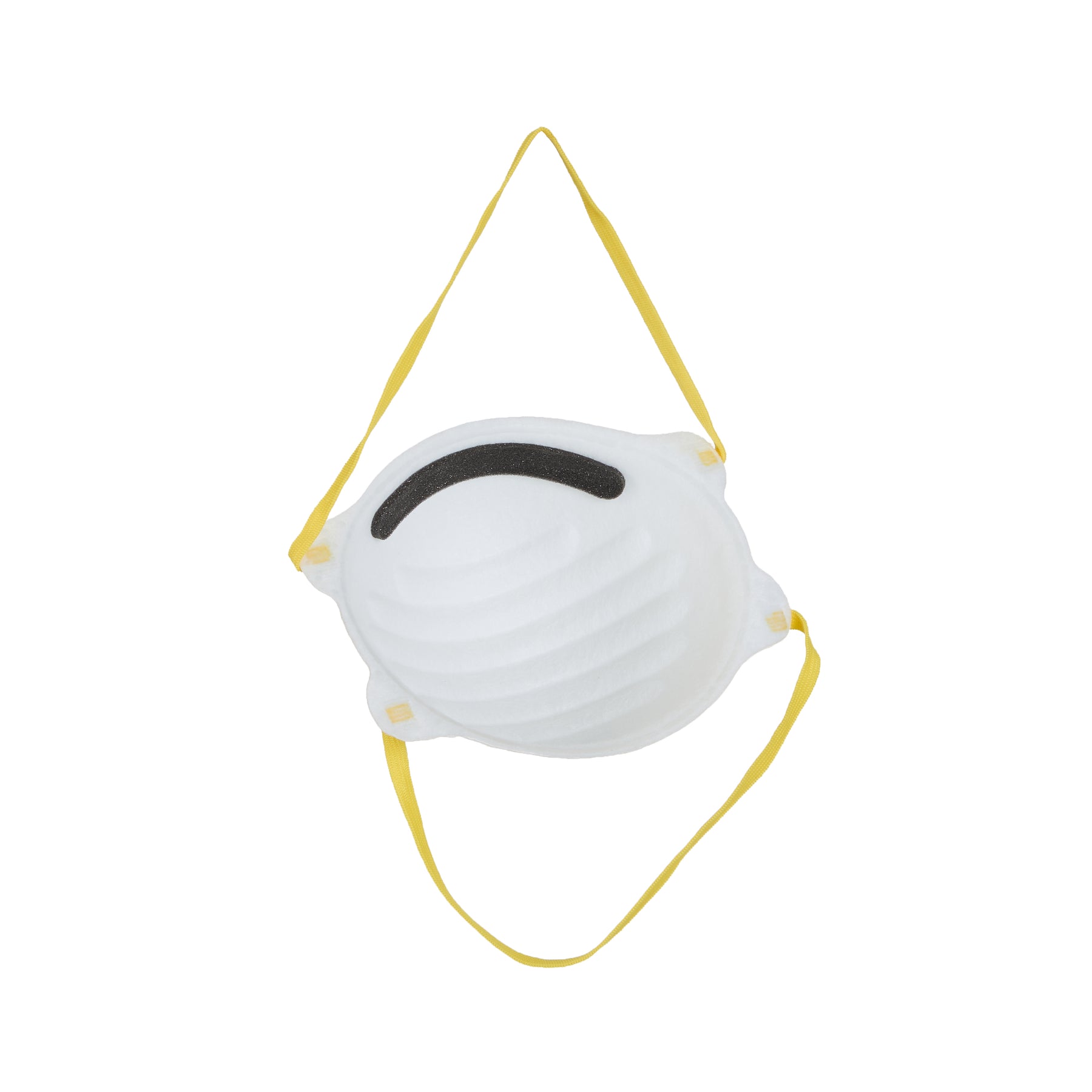 N95 Respirator without Exhalation Valve, Disposable, White, 20 count