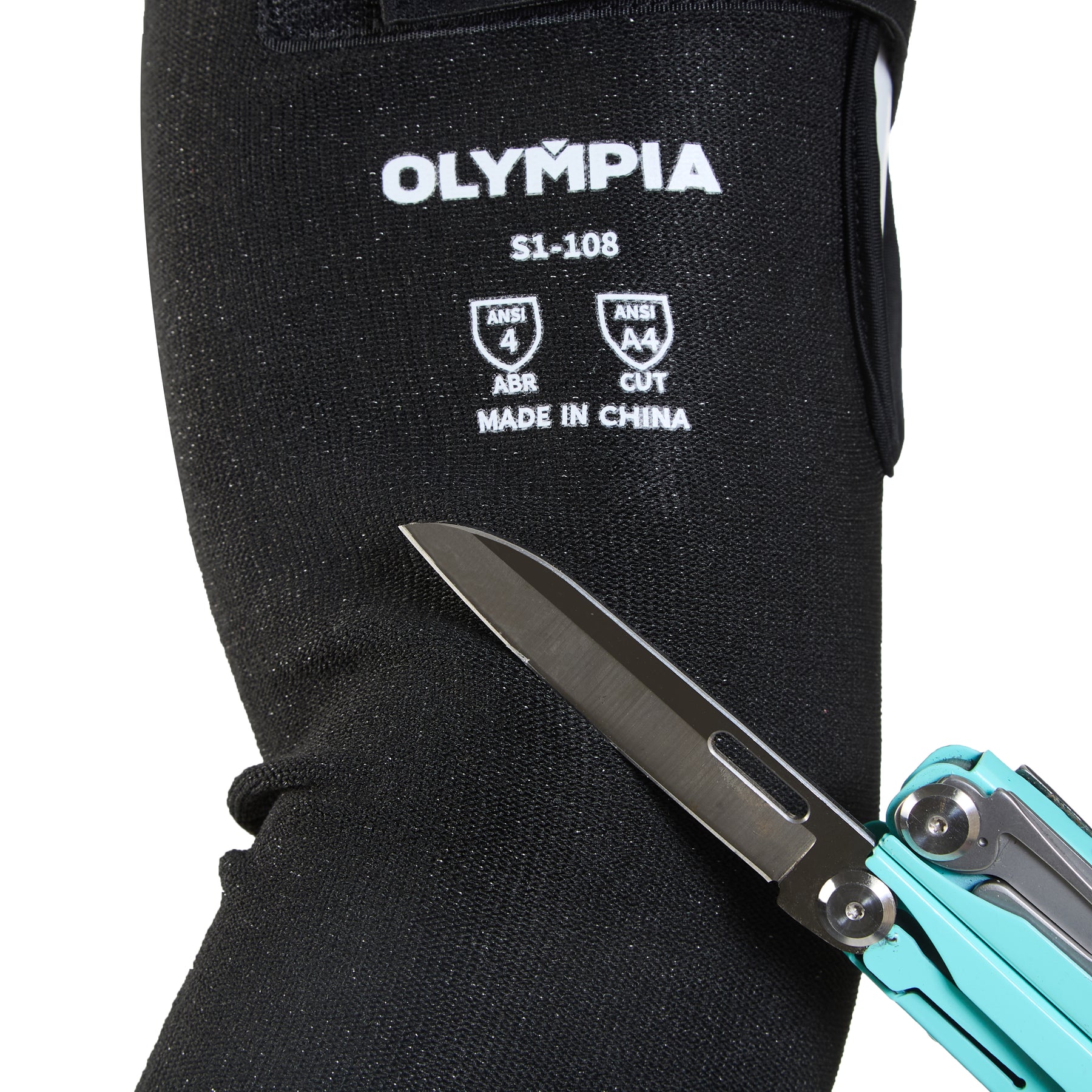 Cut-Resistant Sleeves w/o Thumbhole, Cut Level A4, 1 Pair