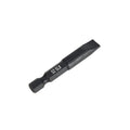 Impact Screwdriver Bits, Slotted SL8, 1/4" Shank, 2" Length, 15 pcs