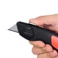 Utility Knife, Auto-Retractable Blade, Comfort Grip