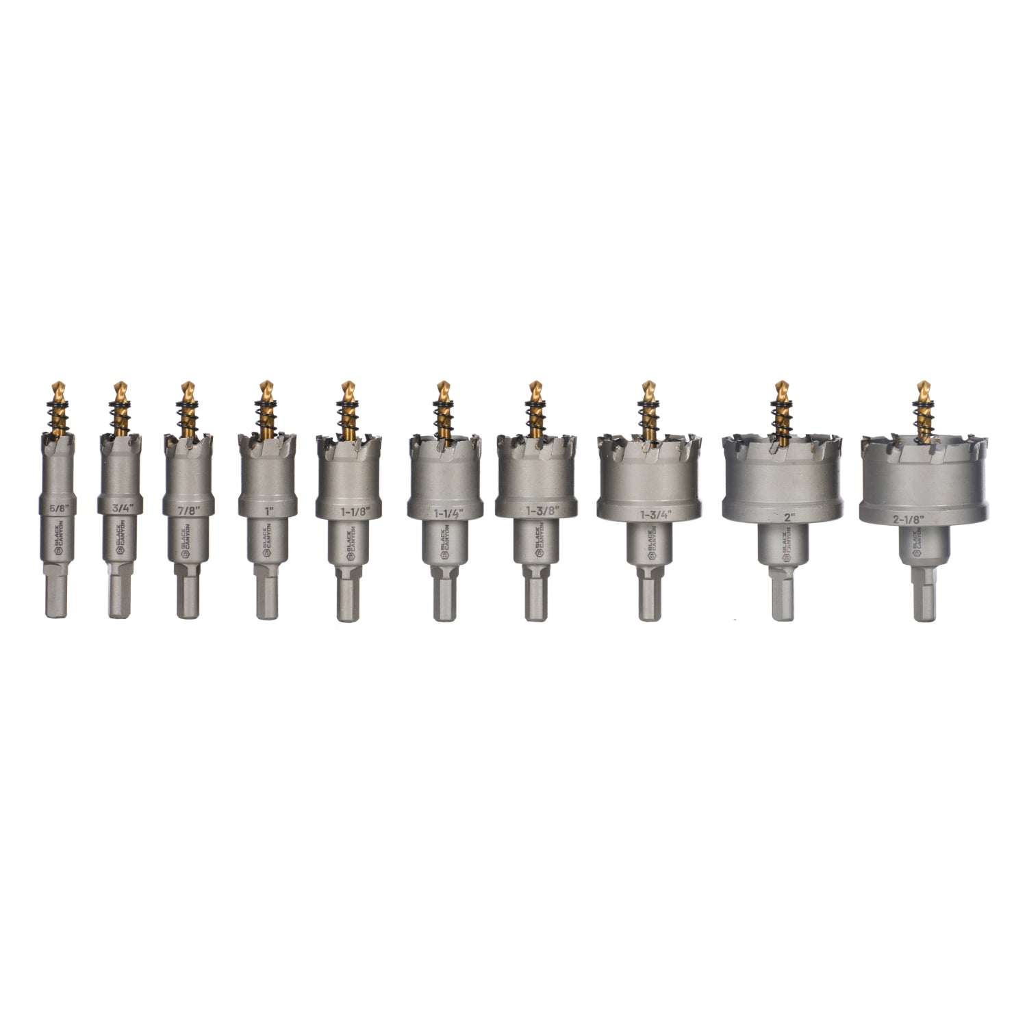 12-Piece Carbide Hole Saw Kit