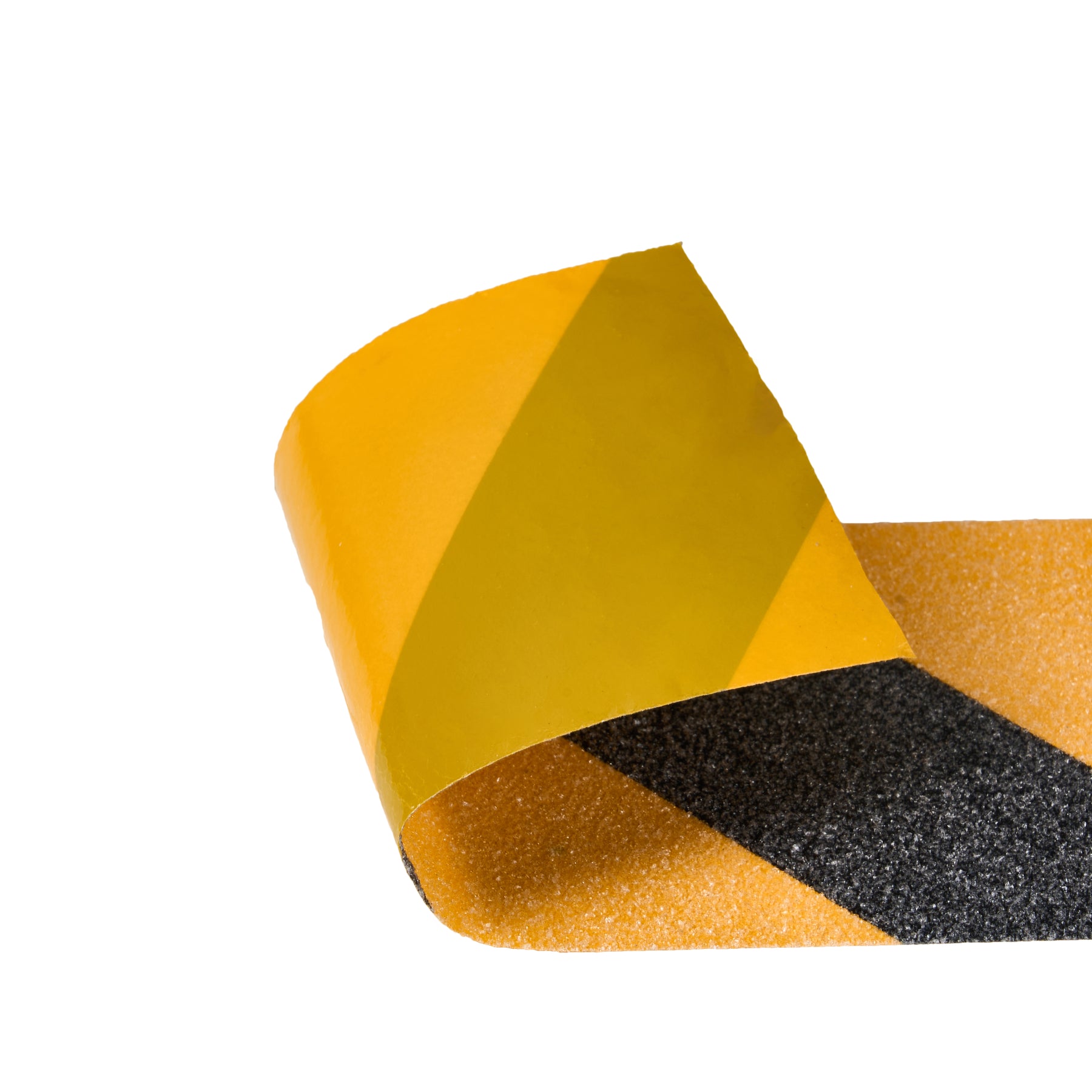 Anti-Slip Tape, Coarse, 4" Width, 60 Grit, 25 mil, Black/Yellow Stripe
