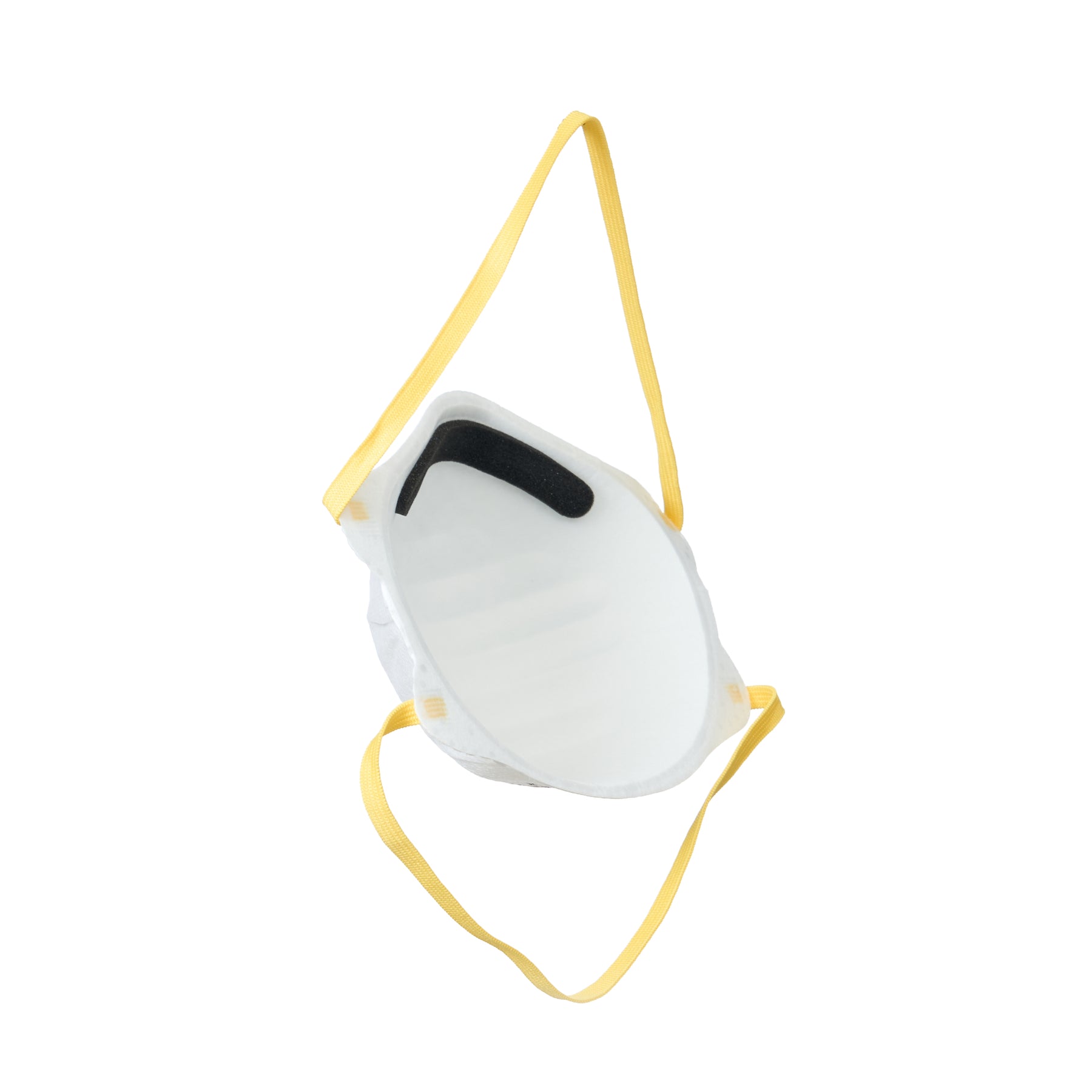 N95 Respirator w/o Exhalation Valve, Disposable, White, 20 count