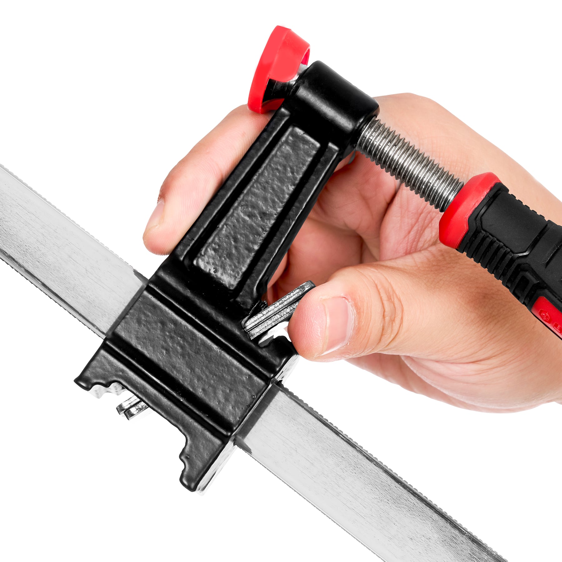 Bar Clamp, 24" Max Opening, 600lb Clamping Force