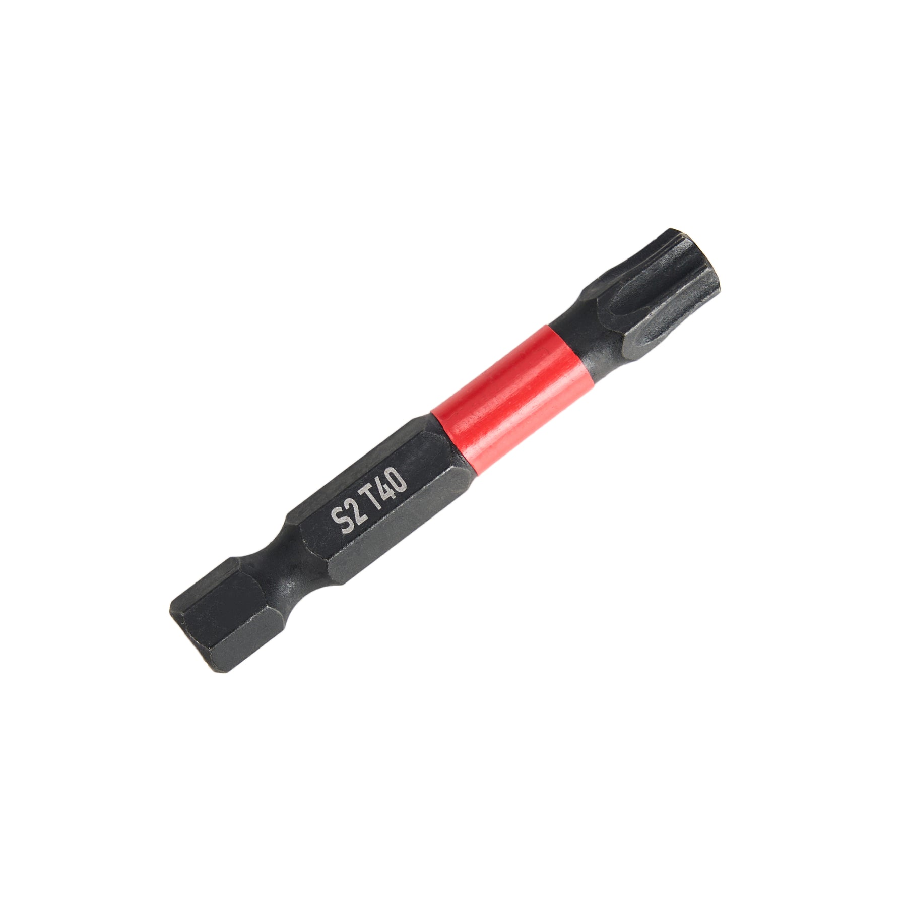 Impact Screwdriver Bits, Torx T40, 1/4" Shank, 2" Length, 15 pcs