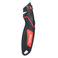 Utility Knife, Retractable Blade, Built-In Rope Cutter, Comfort Grip