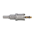 1" Carbide Hole Saw, 3/8" 3-Flat Shank, 1 pc