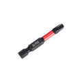 Impact Screwdriver Bits, Phillips PH3, 1/4" Shank, 2" Length, 15 pcs