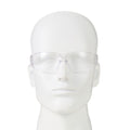 Frameless Safety Glasses, Anti-Scratch, Clear, Dispenser Box, 24 pairs