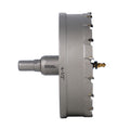 4-1/2" Carbide Hole Saw, 15/32" 3-Flat Shank, 1 pc