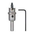 3/4 in Carbide Hole Cutter, 3/8 in 3-Flat Shank, 1 pc