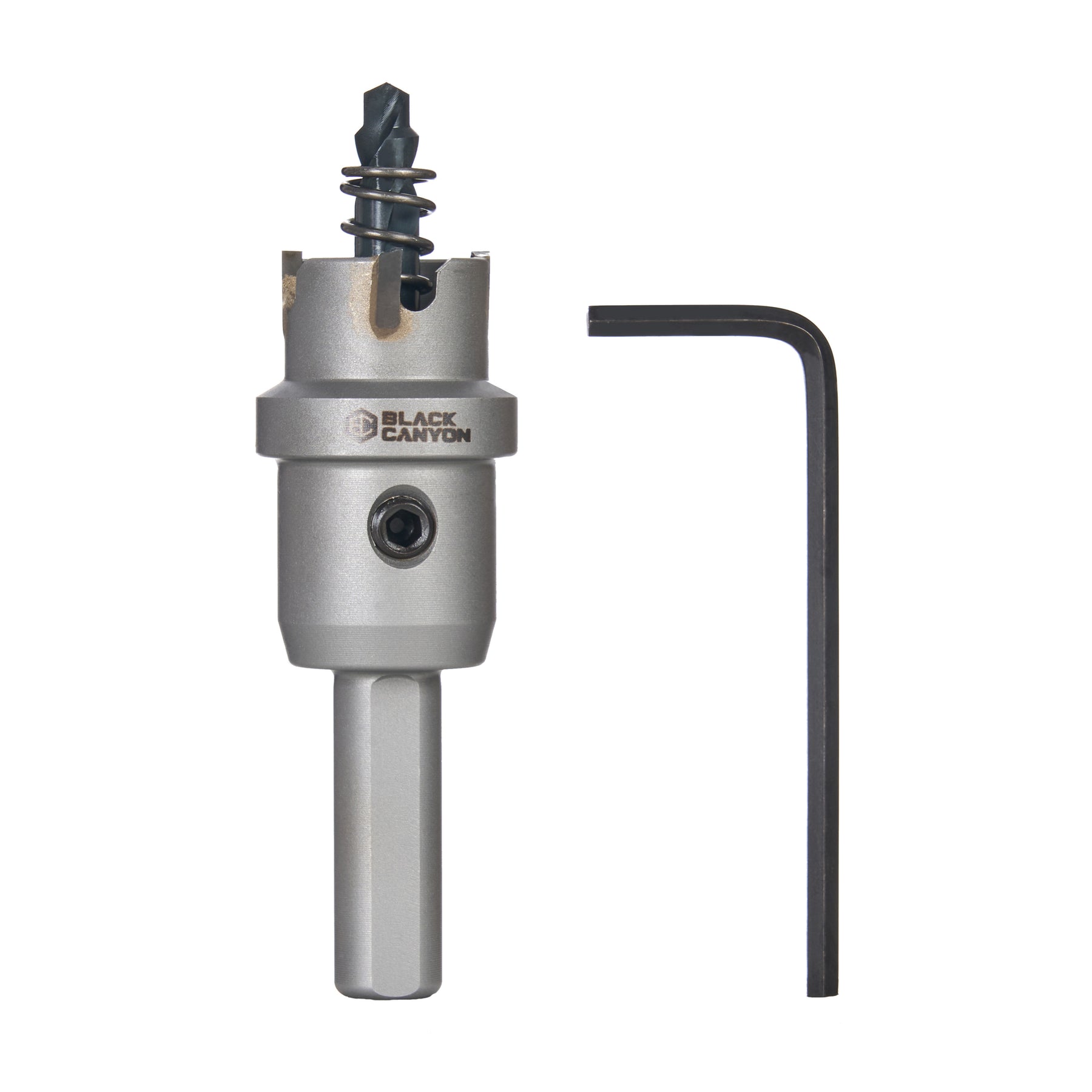 3/4 in Carbide Hole Cutter, 3/8 in 3-Flat Shank, 1 pc