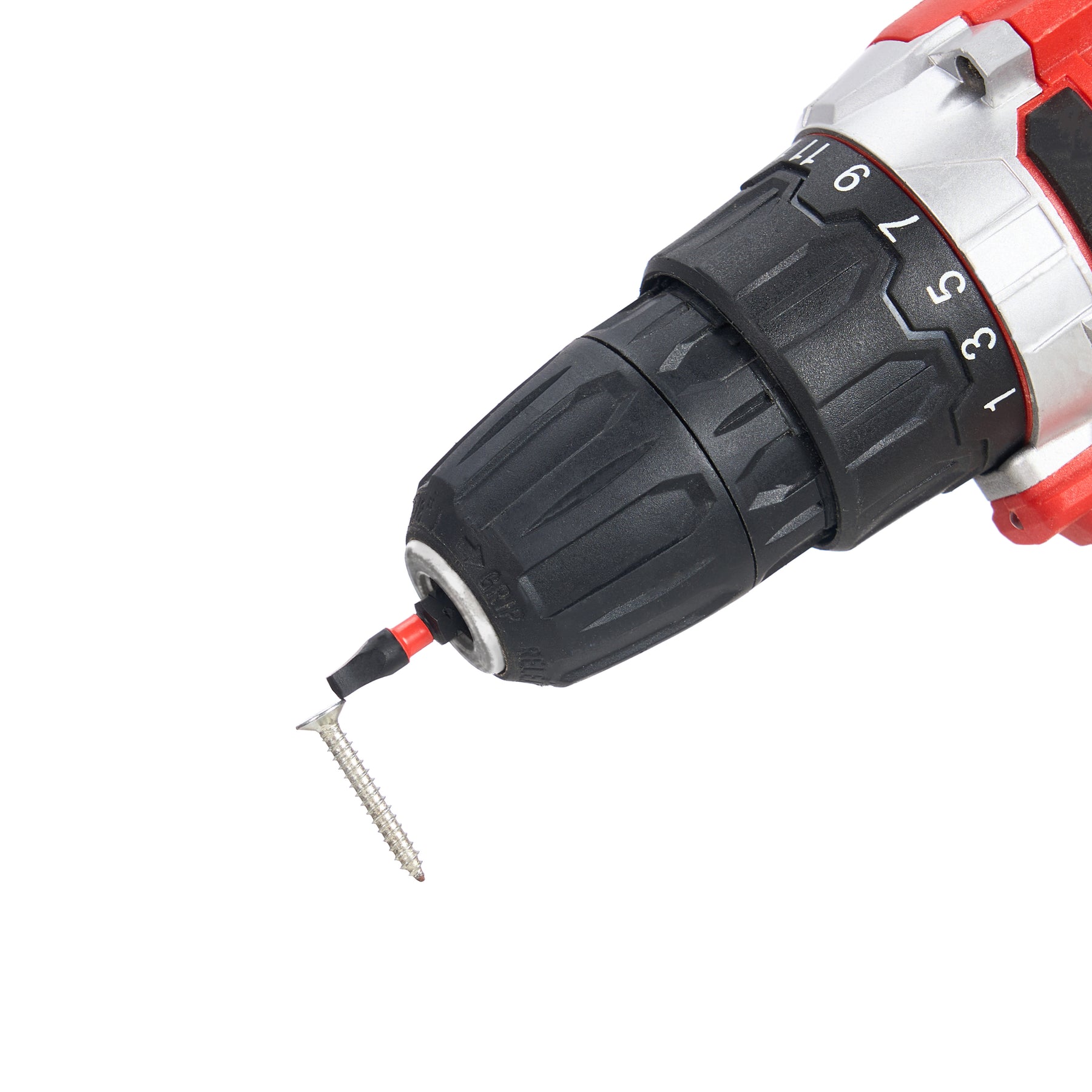 Impact Screwdriver Bits, Square SQ3, 1/4" Shank, 1" Length, 25 pcs