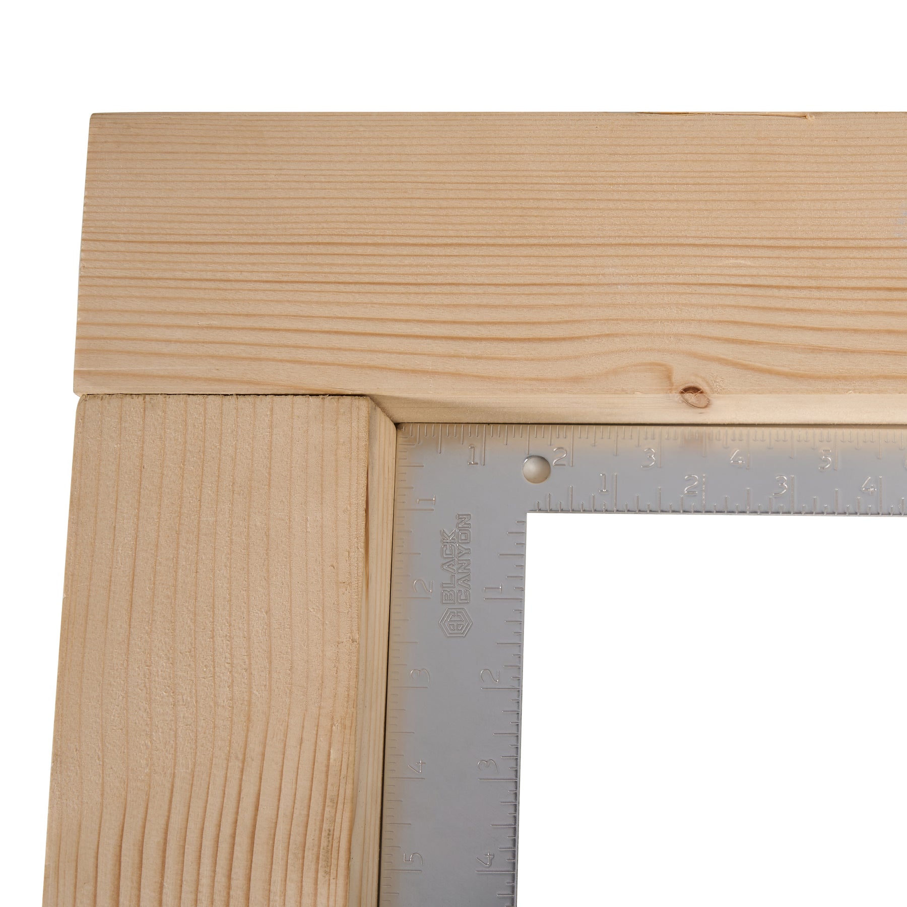 8" x 12" Framing Square, Silver