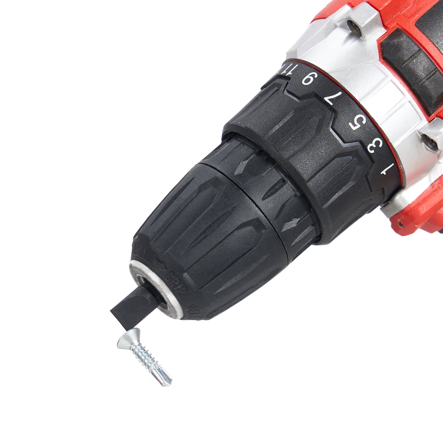 Impact Screwdriver Bits, Slotted SL8, 1/4" Shank, 1" Length, 25 pcs
