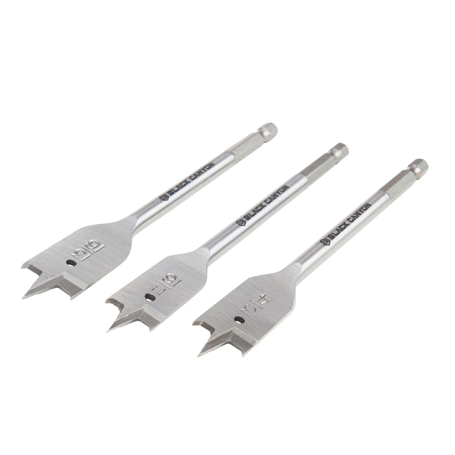 Spade Drill Bit Set, 13 pcs